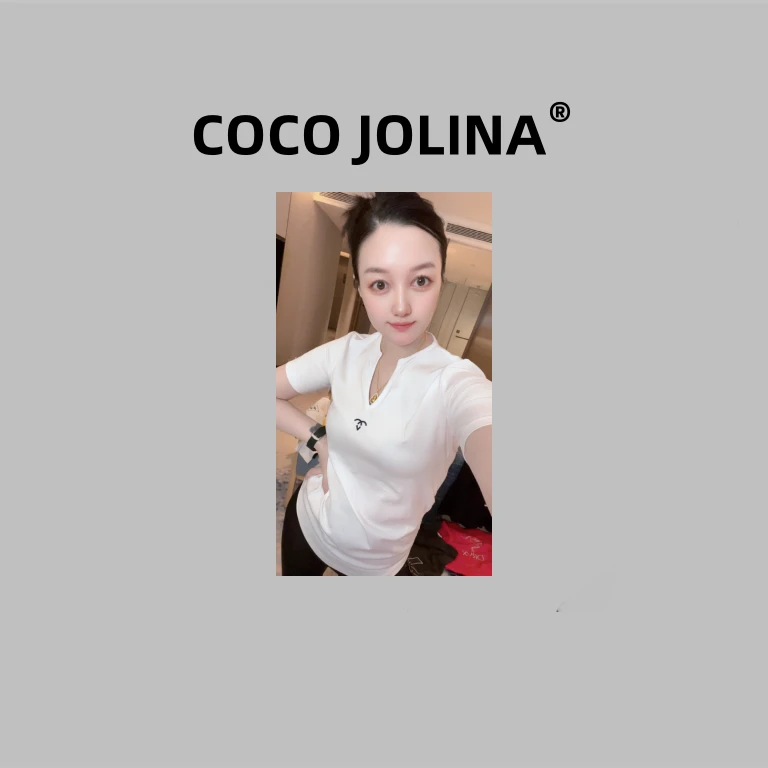 COCO JOLINA 新款时尚短袖T恤8805