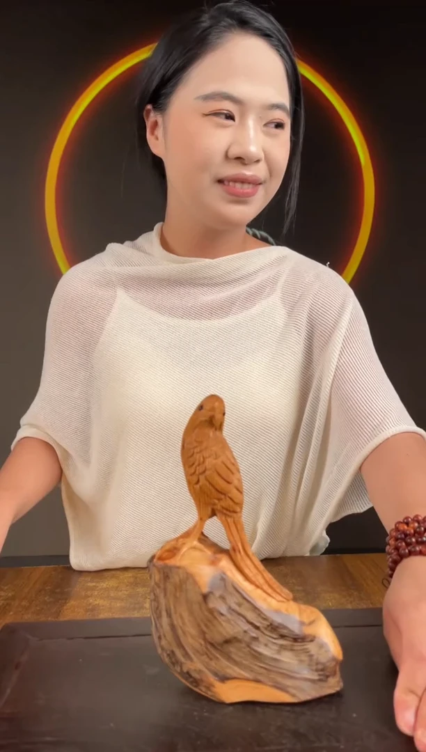 柏木（崖柏）手工摆件,先抢先得! 编号:33