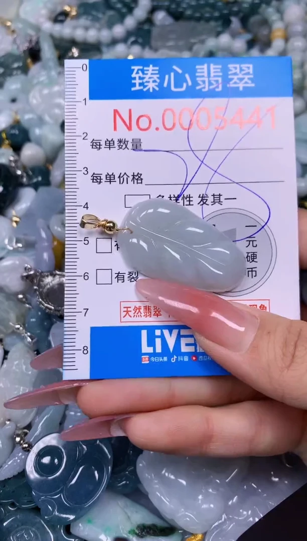 【闪购商品】翡翠颈饰未镶嵌含绳00054