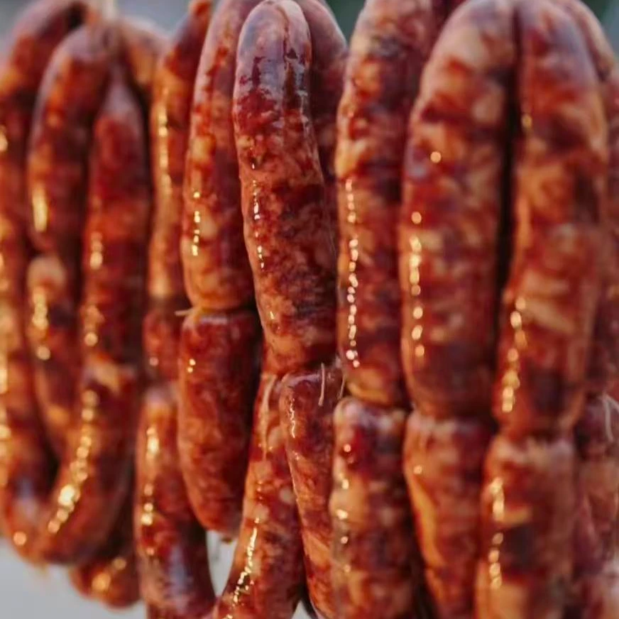 四川特色农家自制风干腊香肠纯猪肉无淀粉