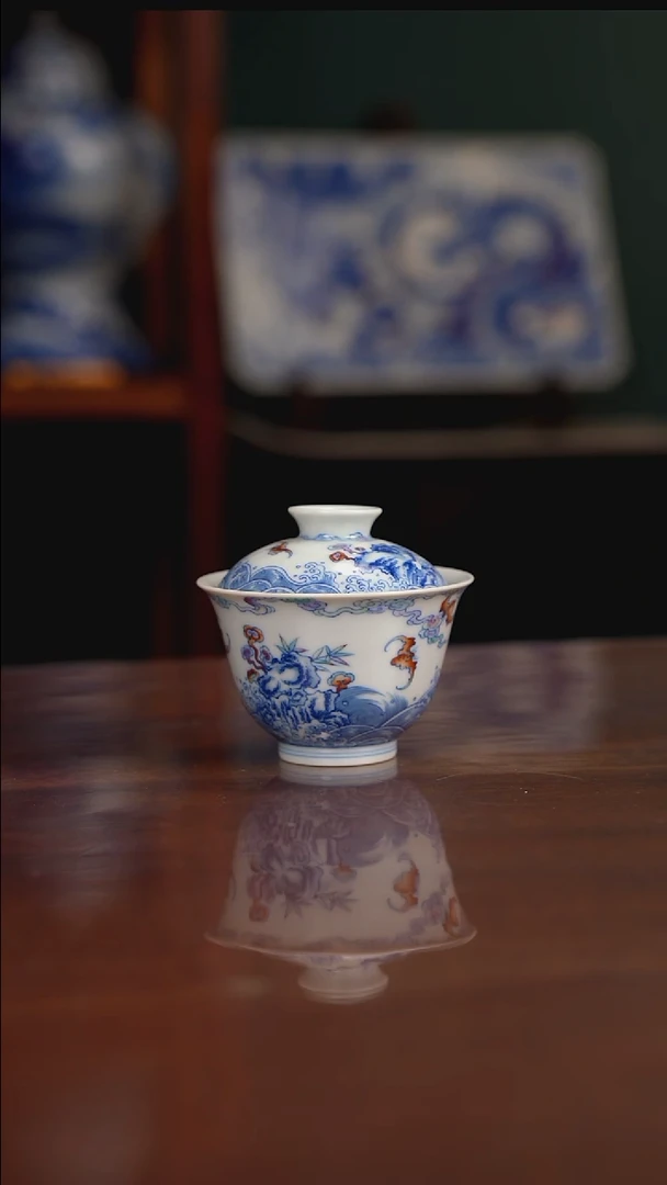 泽**航空山明月 新斗彩