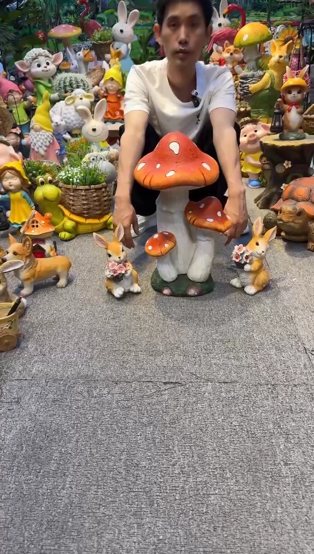 陶瓷花园庭院摆件&003&