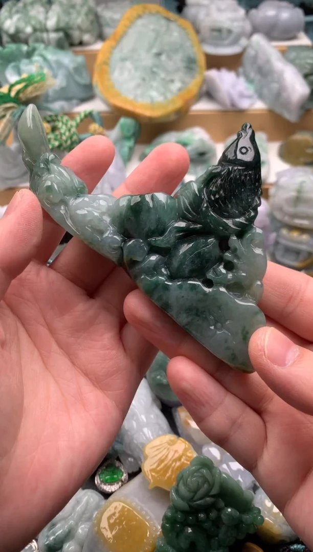 吊坠(不含链)未镶嵌翡翠1