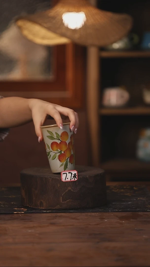 陶瓷景德镇高温釉下手绘陶瓷343