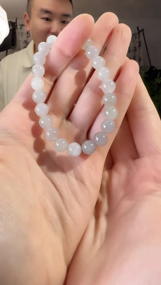 手串未镶嵌和田玉手串带结构