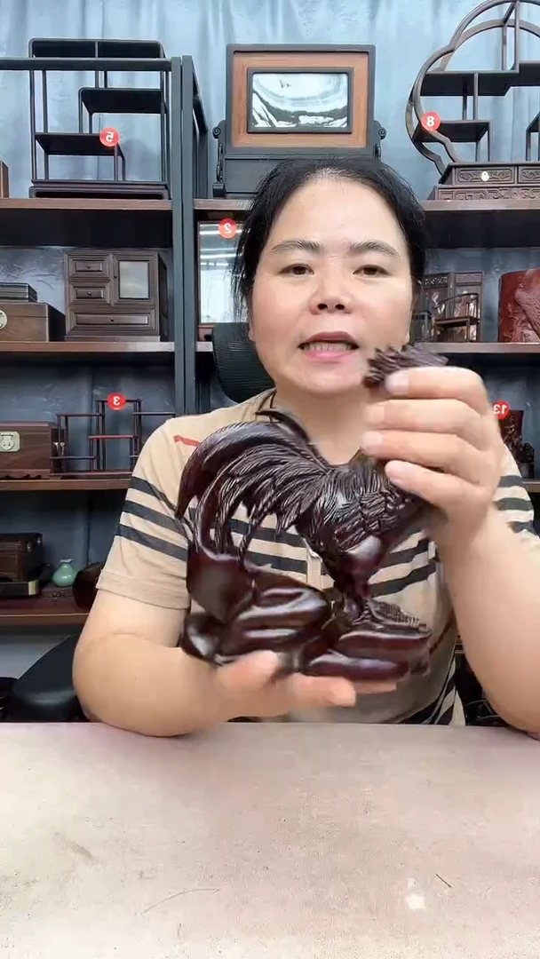 鸡翅木类端景台大鸡
