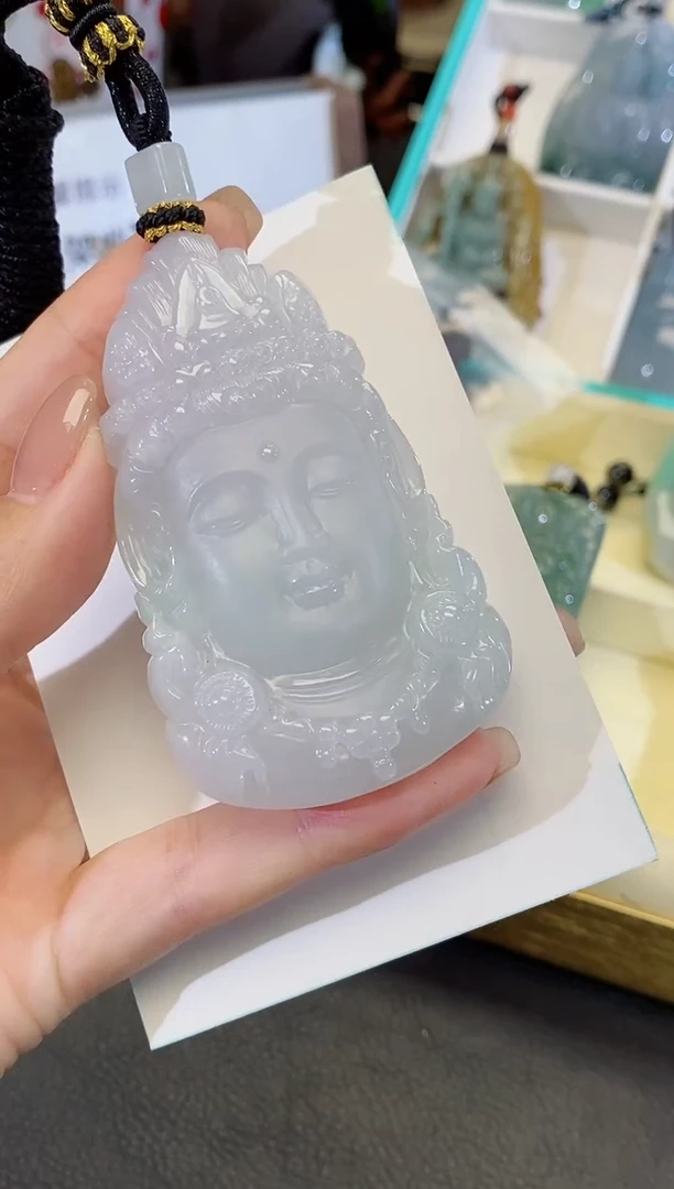 颈饰未镶嵌翡翠缅甸天然翡翠