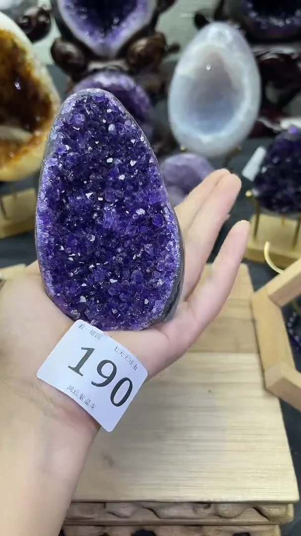 未镶嵌大型摆件（非配饰）紫晶190号摆件