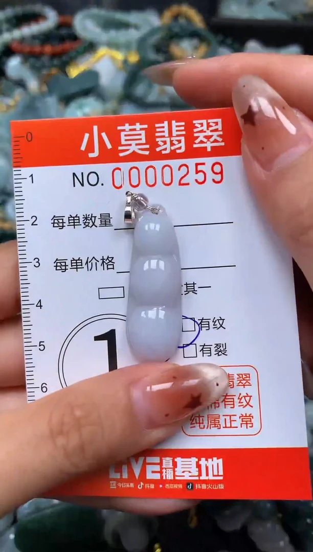 翡翠未镶嵌颈饰闪购00259