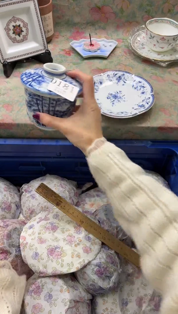 瓷片茶**?       D181