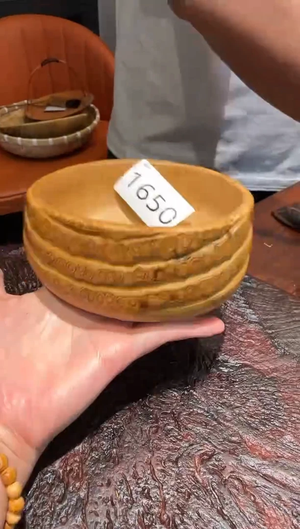 【闪购商品】竹1650竹根竹根竹根钵