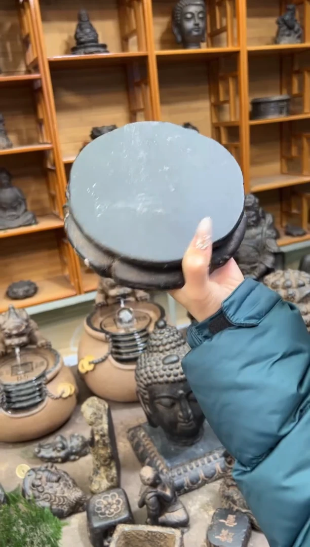 陶土【火山泥】金箍坛底座