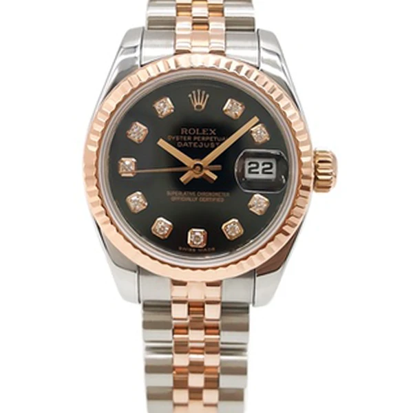 99新 Rolex/劳力士 老佛爷/劳力士179171/自动机械/单表/26mm