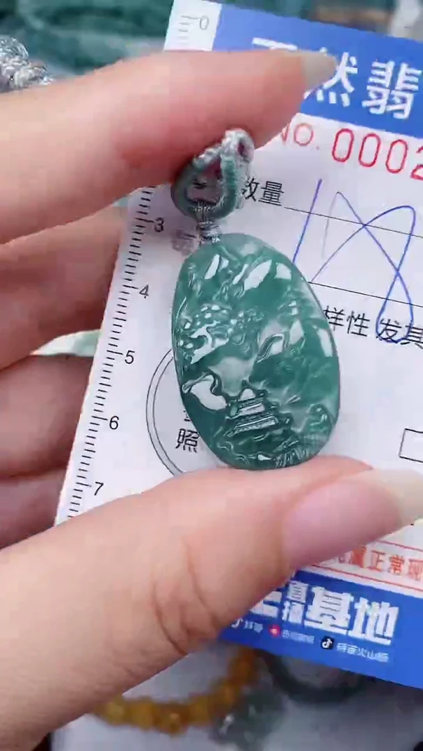 翡翠未镶嵌颈饰00002216