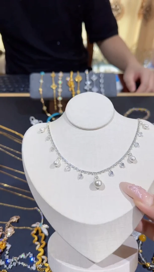 合成立方氧化锆铜合金贝珠（仿珍珠）铜合金128