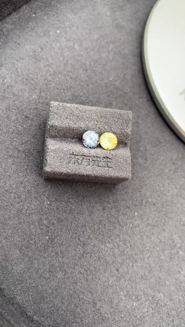 裸石彩色蓝宝石2.2ct 彩色蓝宝石 定制 A