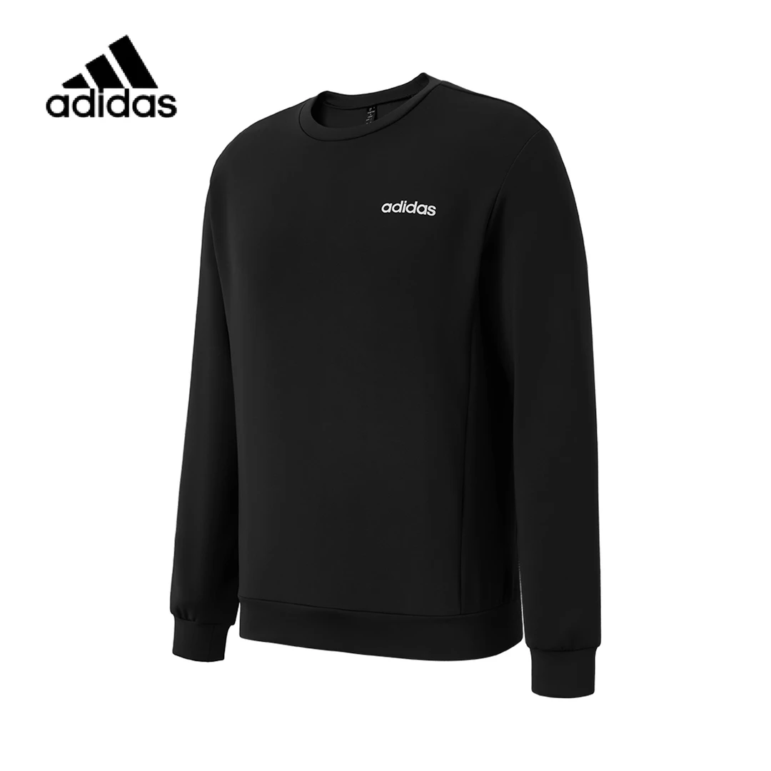 Adidas阿迪达斯卫衣春秋新款男女款涤纶套头圆领休闲百搭JM9808