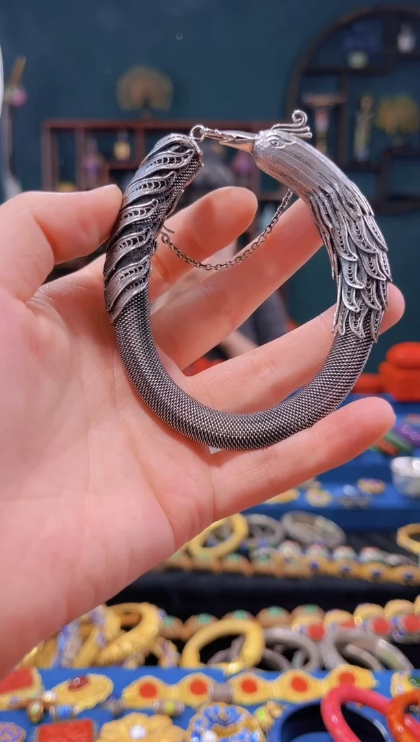 【闪购商品】非遗绝技 花丝凤镯