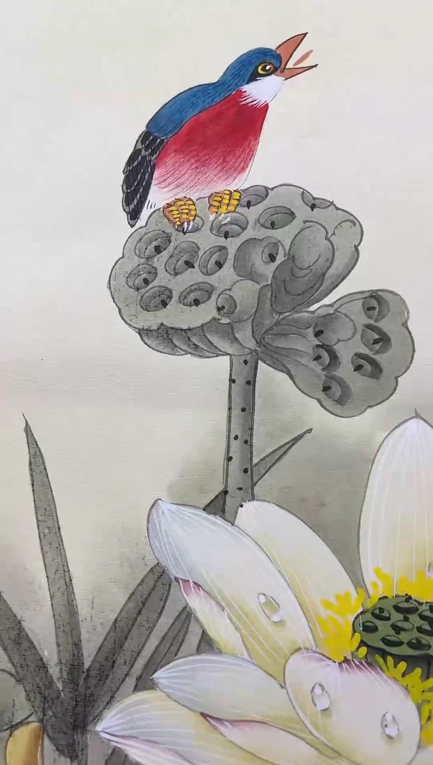 国画卞增林老师代表作   花鸟    2.7平尺