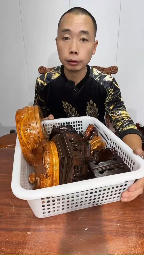 木花***.瑕疵处理底座一筐14个