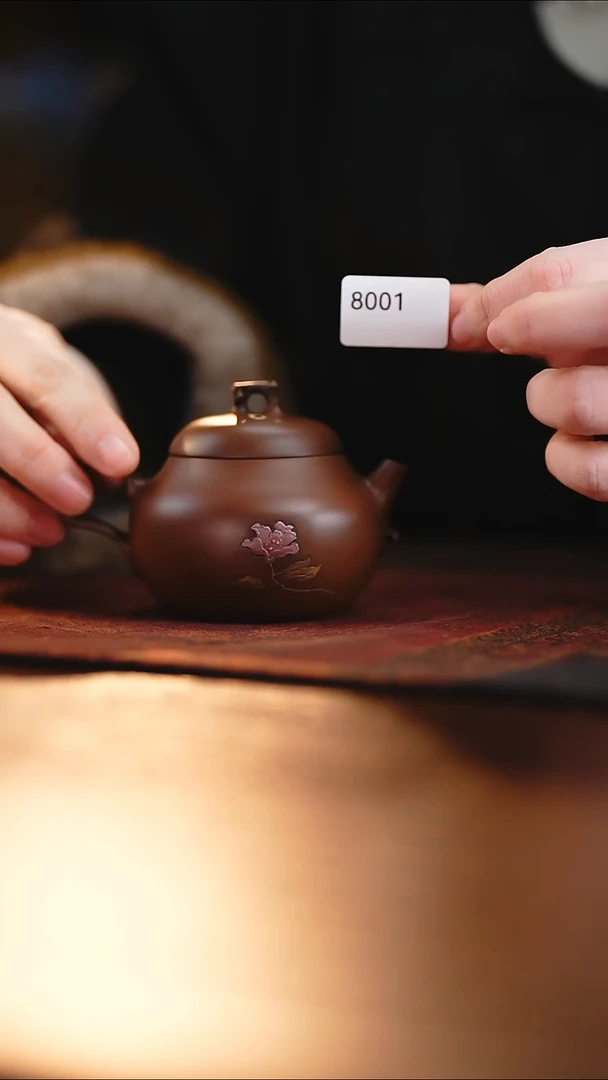 雲梦茶器紫陶茶壶8001