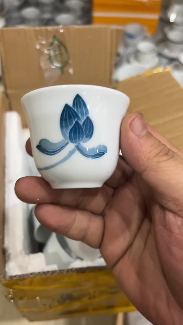微瑕湖南醴陵釉下五彩陶瓷