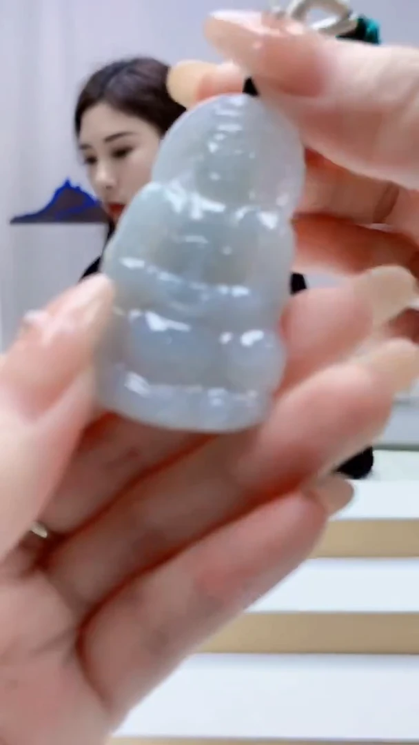 未镶嵌定制翡翠4829DD-毛货挂件125
