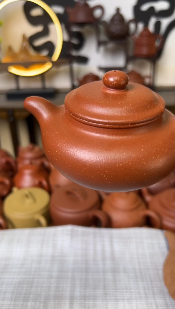 茶壶段泥用****5红降坡仿古壶200CC-甘来兵