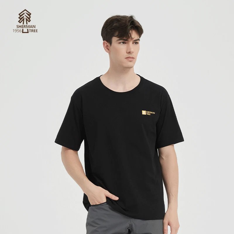 小雅姐姐  夏季薄款胸前图案百搭休闲短袖T恤IW95