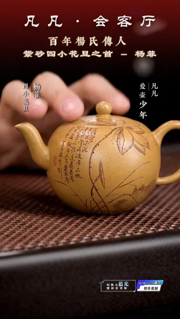 茶壶紫砂JPX杨菲37 一粒珠段泥200cc