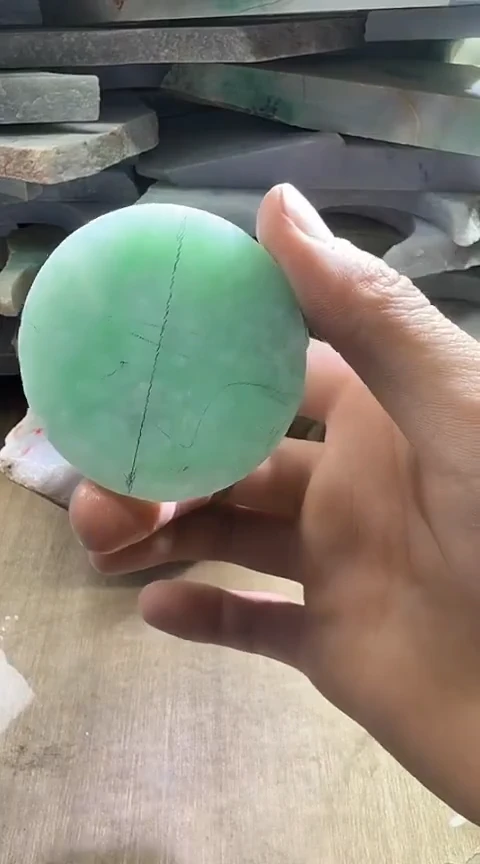 裸石翡翠缅甸翡翠A货花306