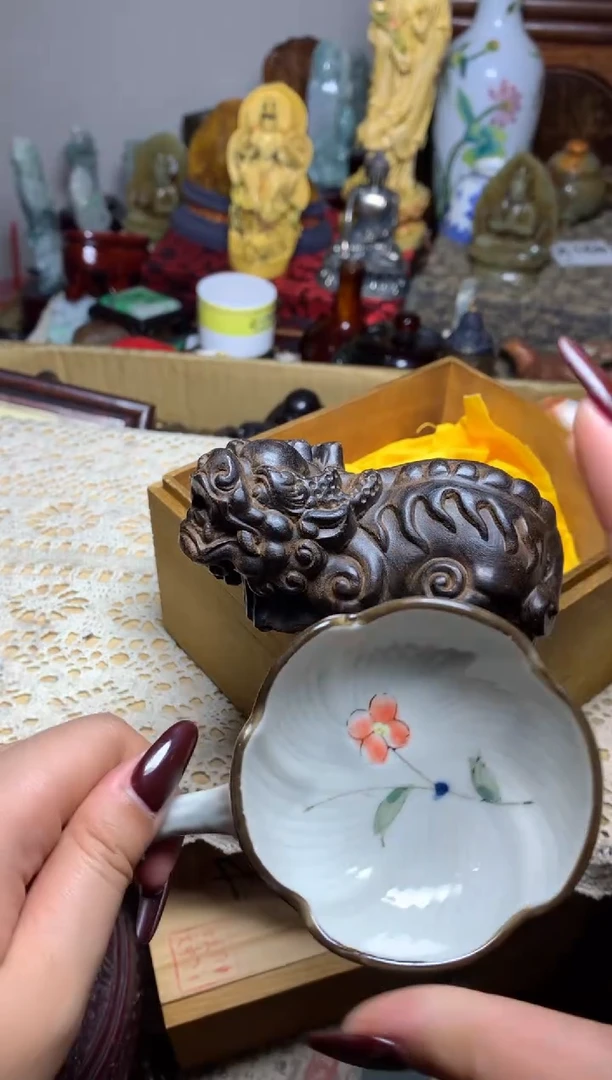 紫砂盖碗瓷器默认微瑕瓷器