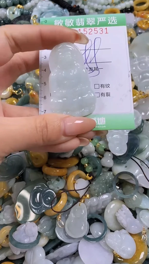 翡翠未镶嵌颈饰闪购0152531