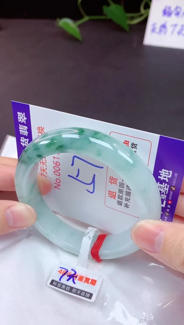 未镶嵌手镯翡翠57（7天无理由退换 ）