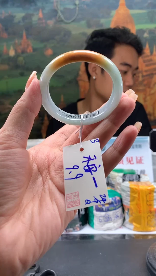 未镶嵌手镯翡翠禾**寒翡翠手镯 下单联系小耳机#3