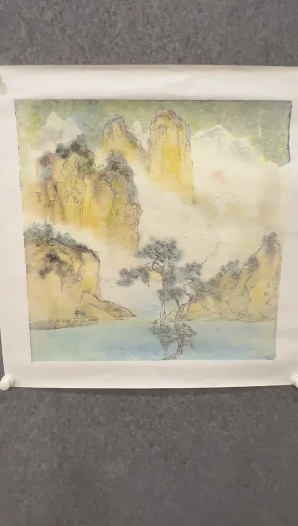国画马驰-4平尺-国画作品