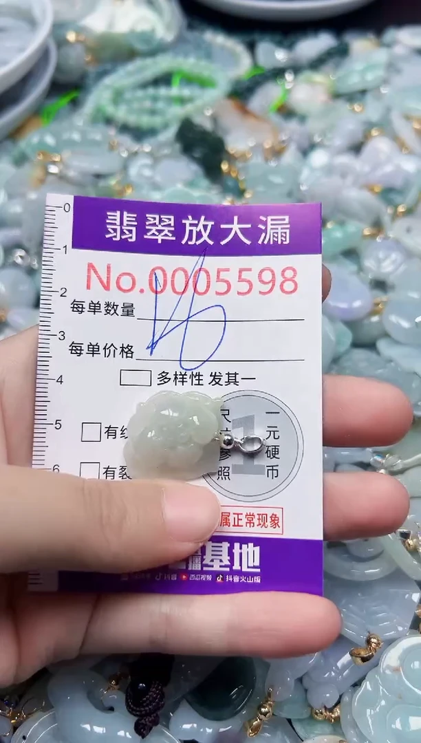 颈饰未镶嵌翡翠5598