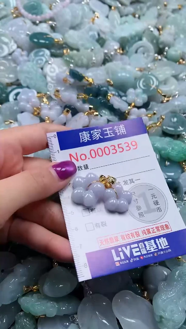 颈饰未镶嵌翡翠3539