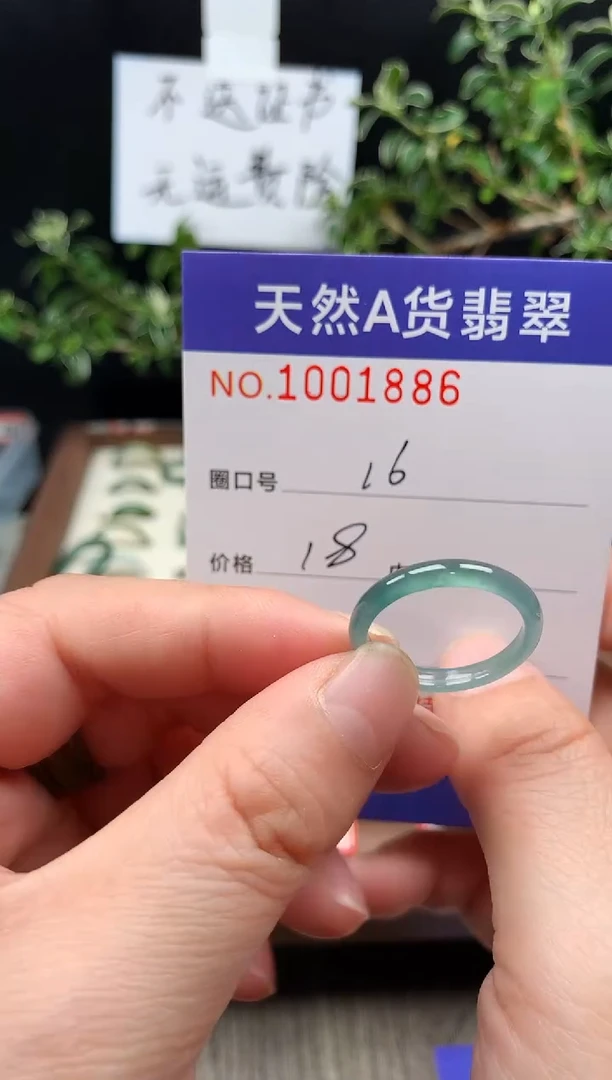 未镶嵌戒指翡翠16#