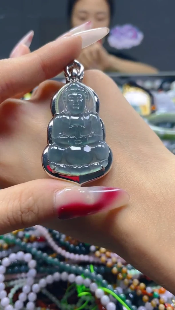 颈饰未镶嵌翡翠/B/翡翠A货，一件也是批发价