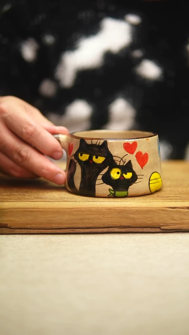 @@陶园瓷舍@@纯手工手绘@高温釉下彩