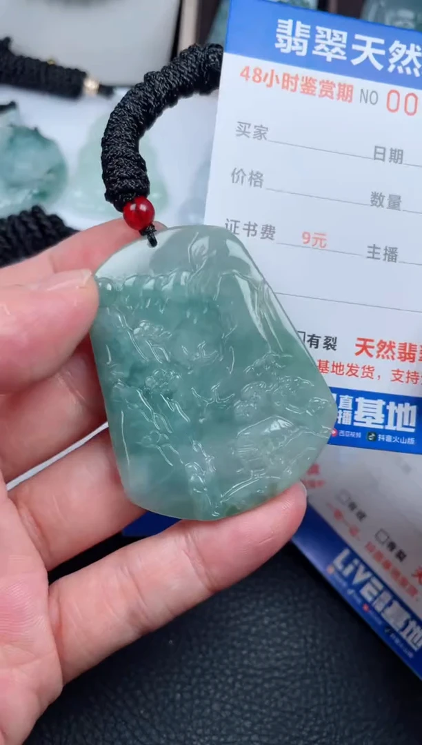 翡翠未镶嵌颈饰