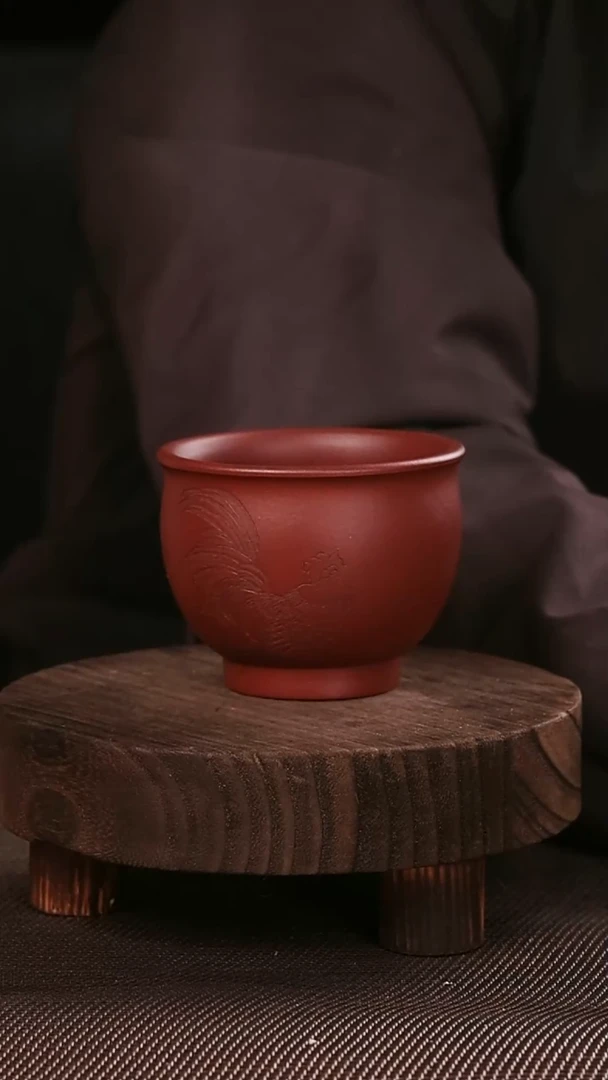 茶杯紫砂紫砂手工主人杯71