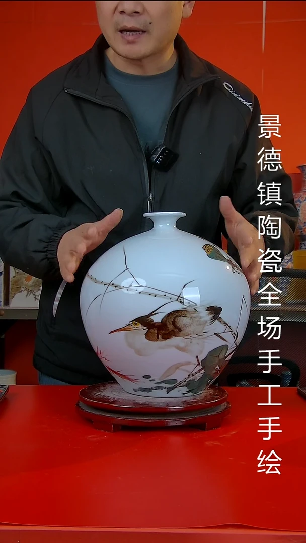 摆件陶瓷景德镇陶瓷 全场手工手绘