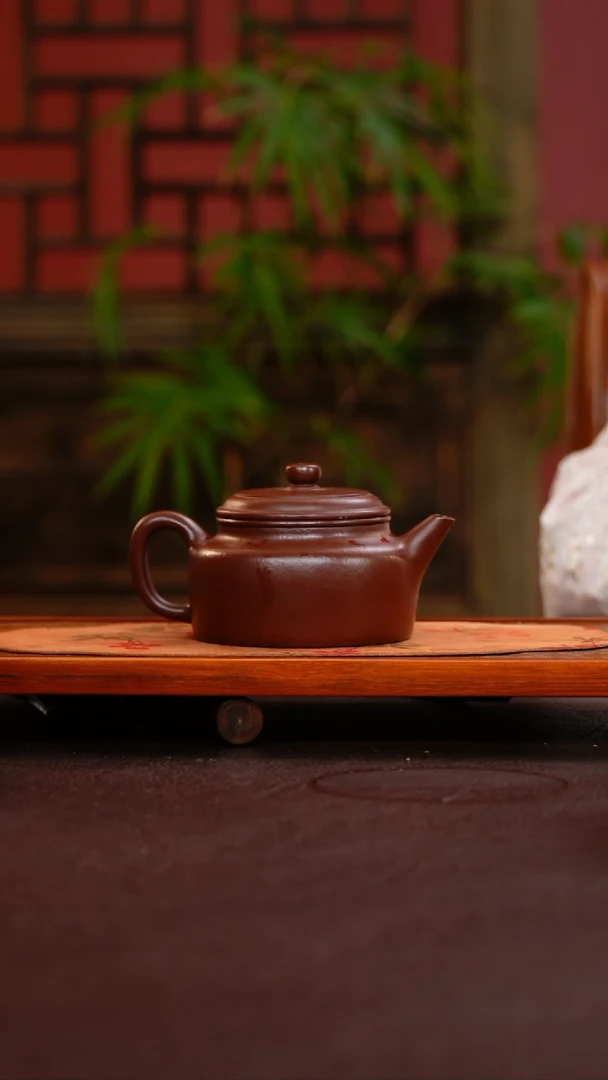 茶壶紫砂用****1德钟 矮 紫袍玉砂