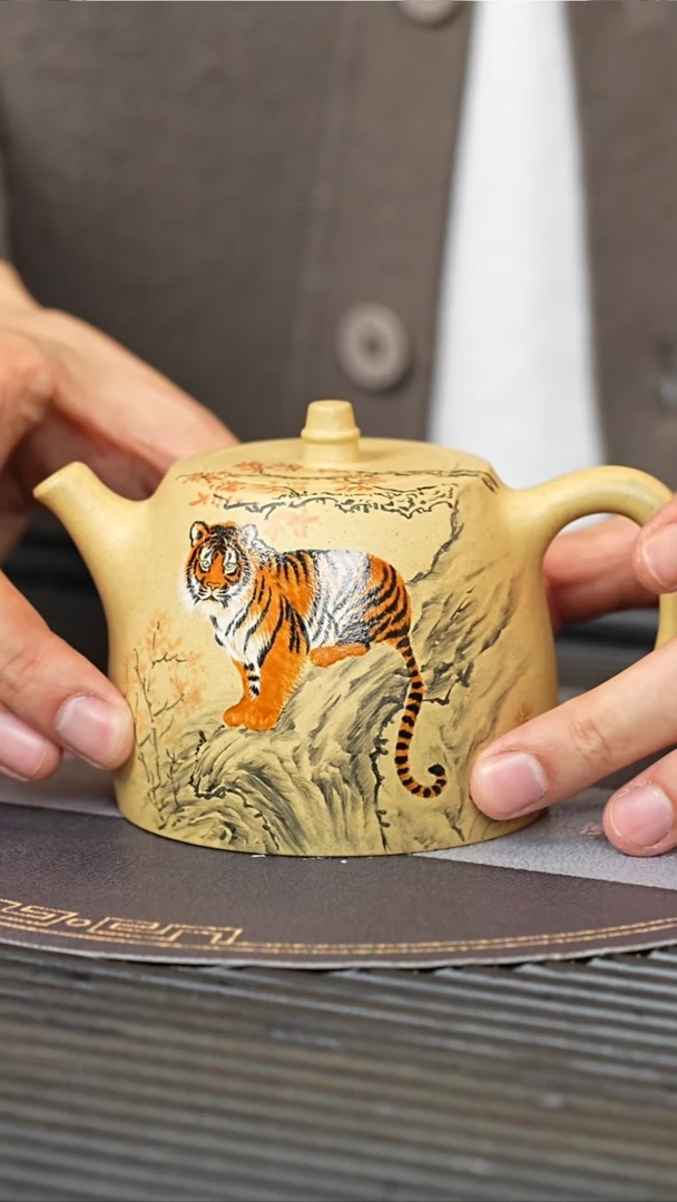 【闪购商品】紫砂茶壶YJB 本山绿 汉铎 