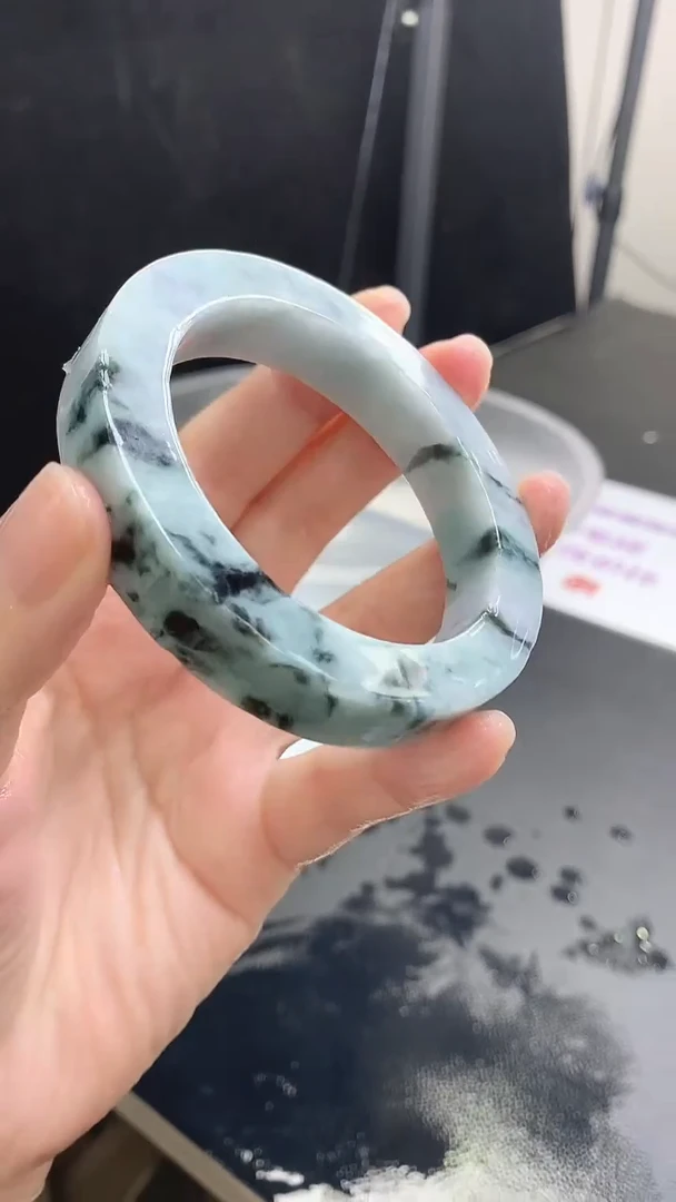 【闪购商品】定制翡翠手镯未镶嵌13 58-63正