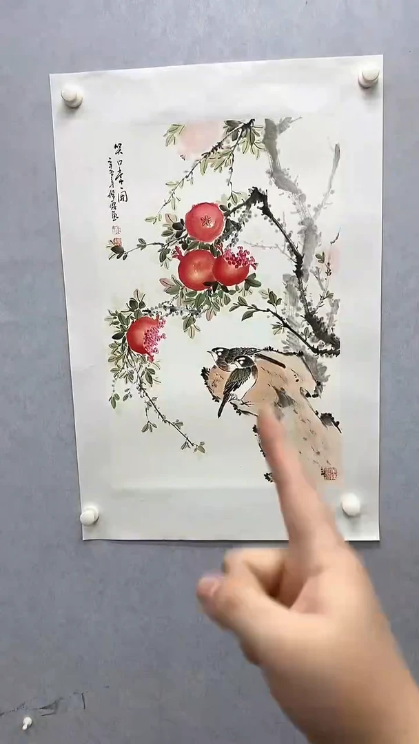 国画国画书法武佩霞-绘画作品-A2