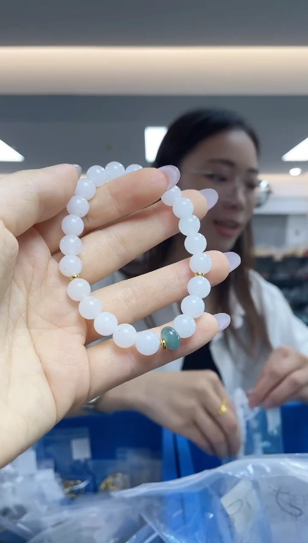 手串未镶嵌和田玉（多样性发一件）