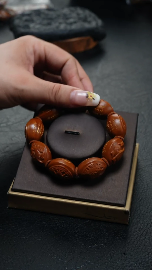 橄榄核手串 橄榄核